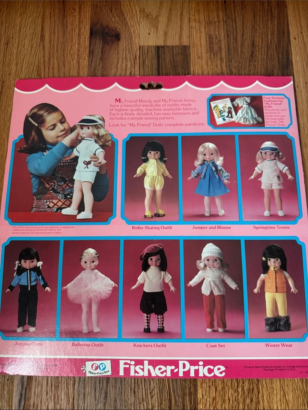 Fisher-Price Vintage My Friend Doll Outfit - Jumper & Blouse
